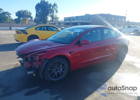 2023 Tesla Model 3 Rear-Wheel Drive z USA, uszkodzony, nr VIN 5YJ3E1EAXPF713327